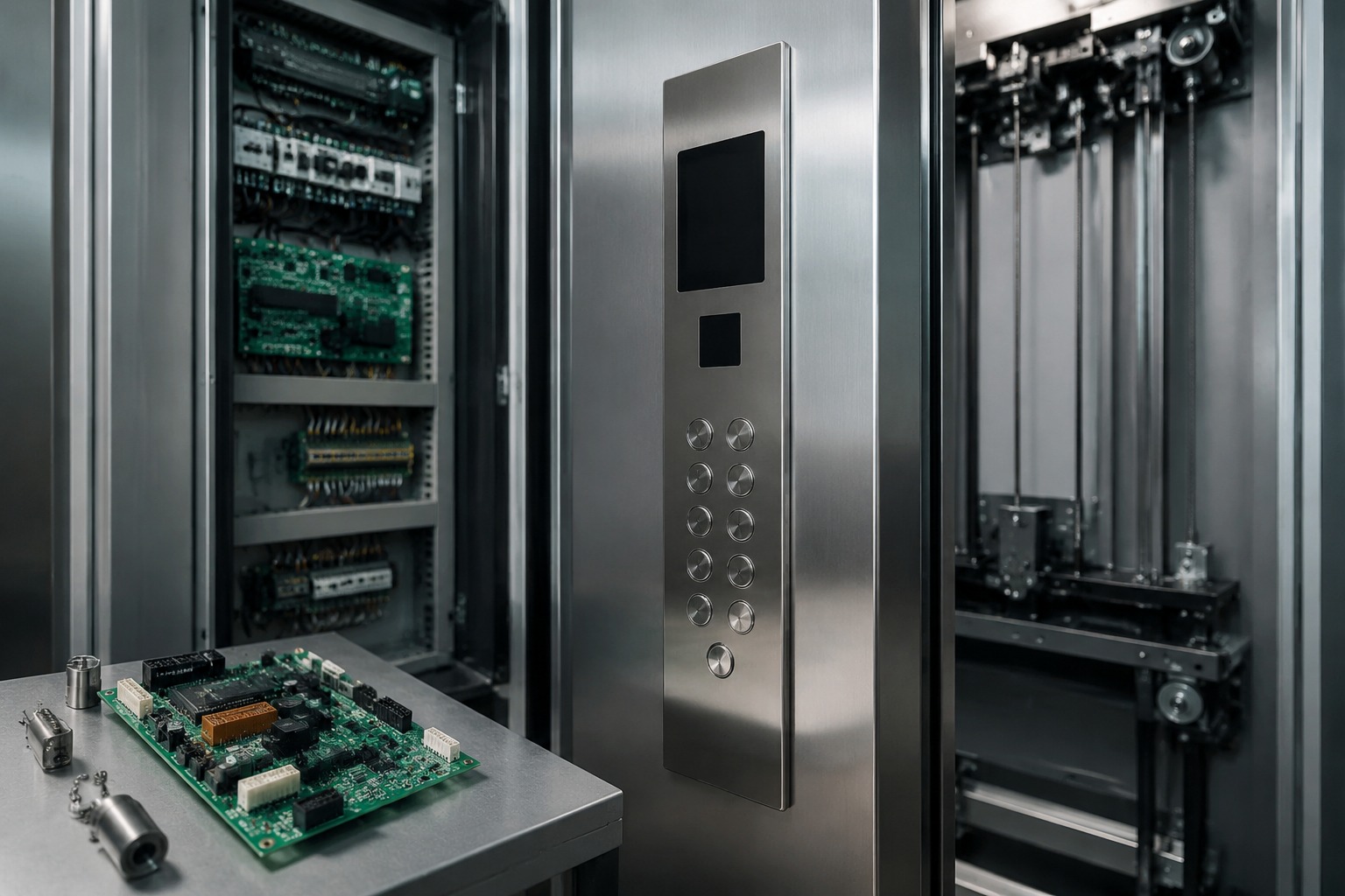 Custom Elevator COP Panels and Displays in India