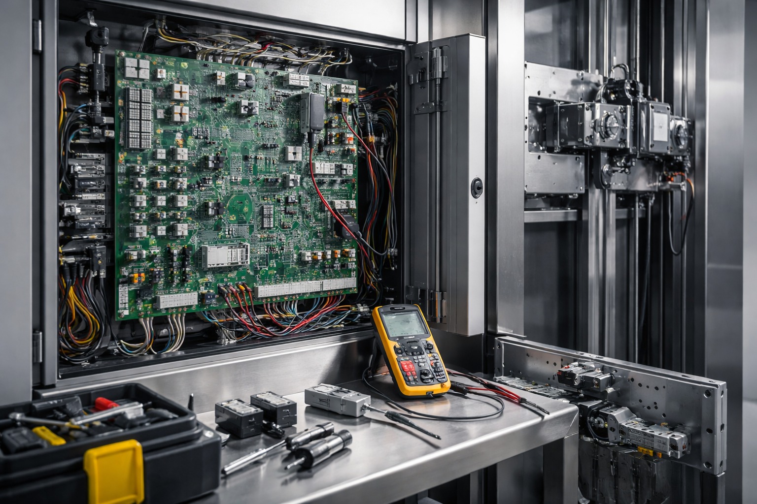 India Lift Control Board Faults and Replacement Tips