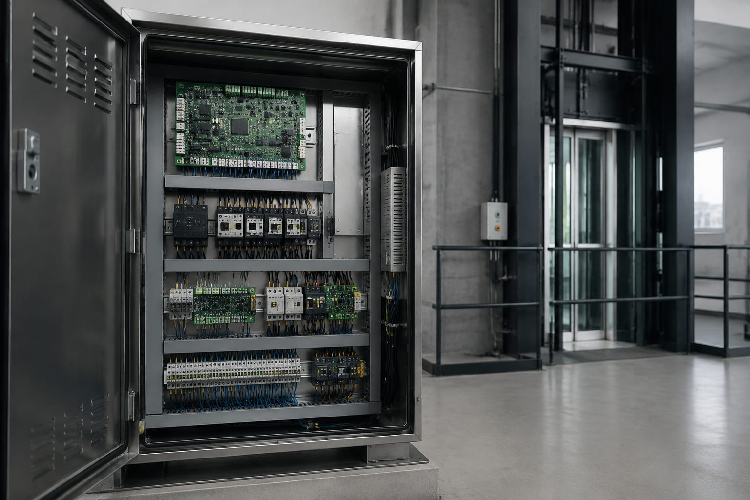 Elevator Control Panel Components, Faults and Replacement Guide