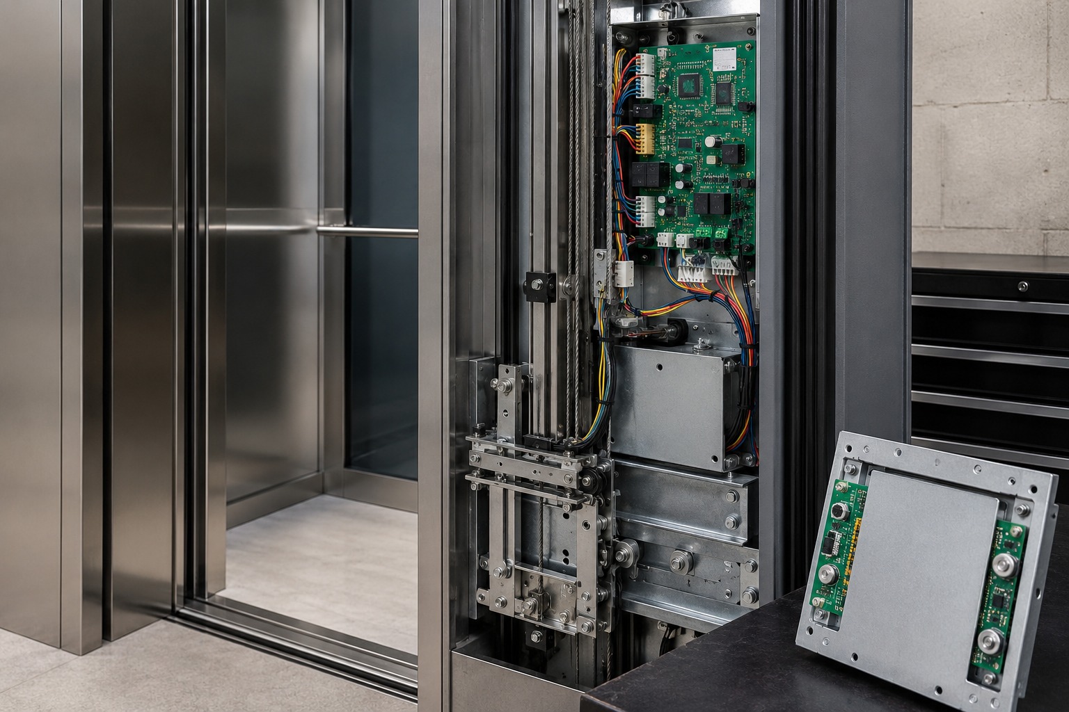 Elevator Door Control Panel Repair Guide in India