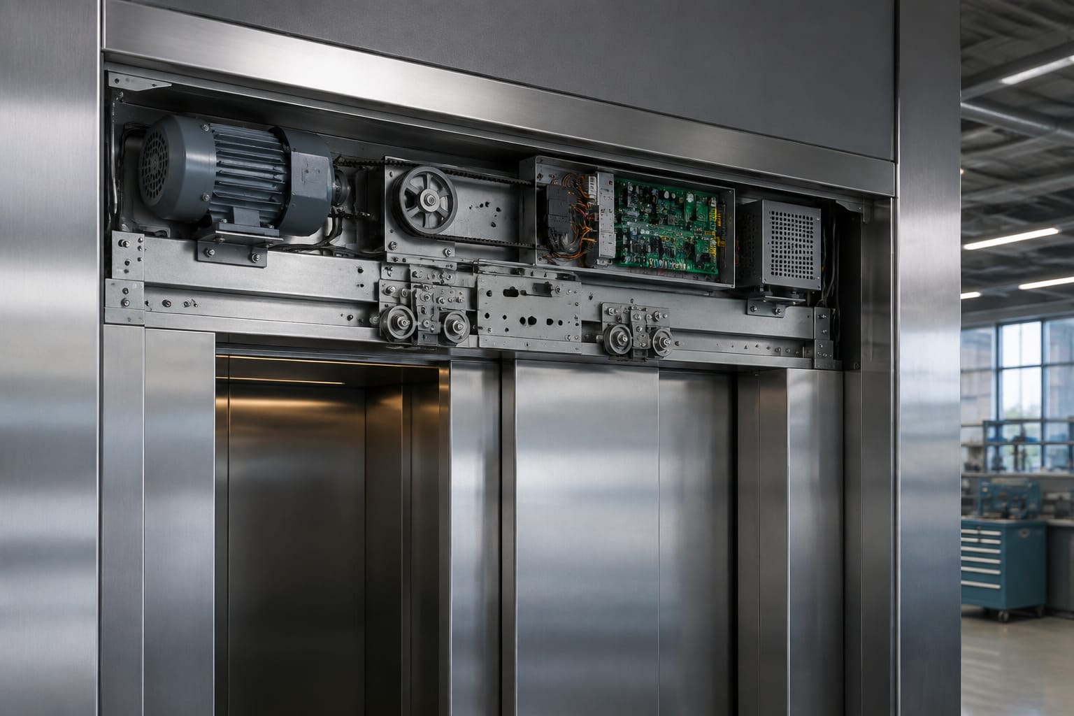 Elevator Door Drive Motors, Controllers and Setup Guide