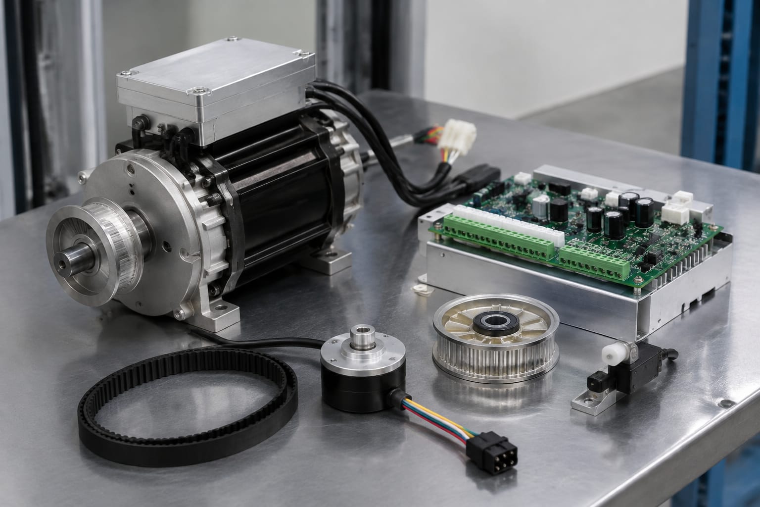 Elevator Door Drive Motors, Controllers and Setup Guide