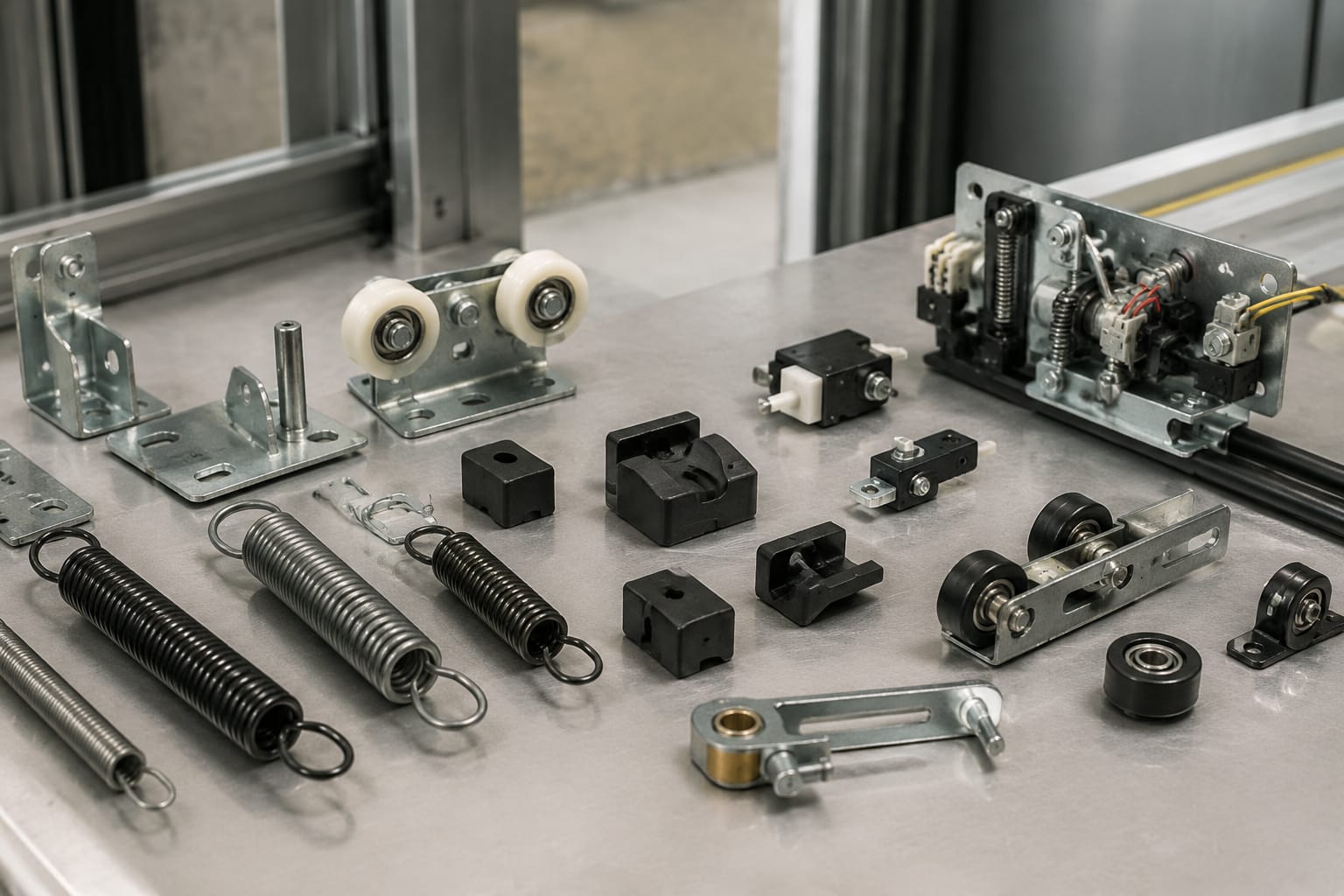 Elevator Door Stopper: Parts, Faults and Adjustment
