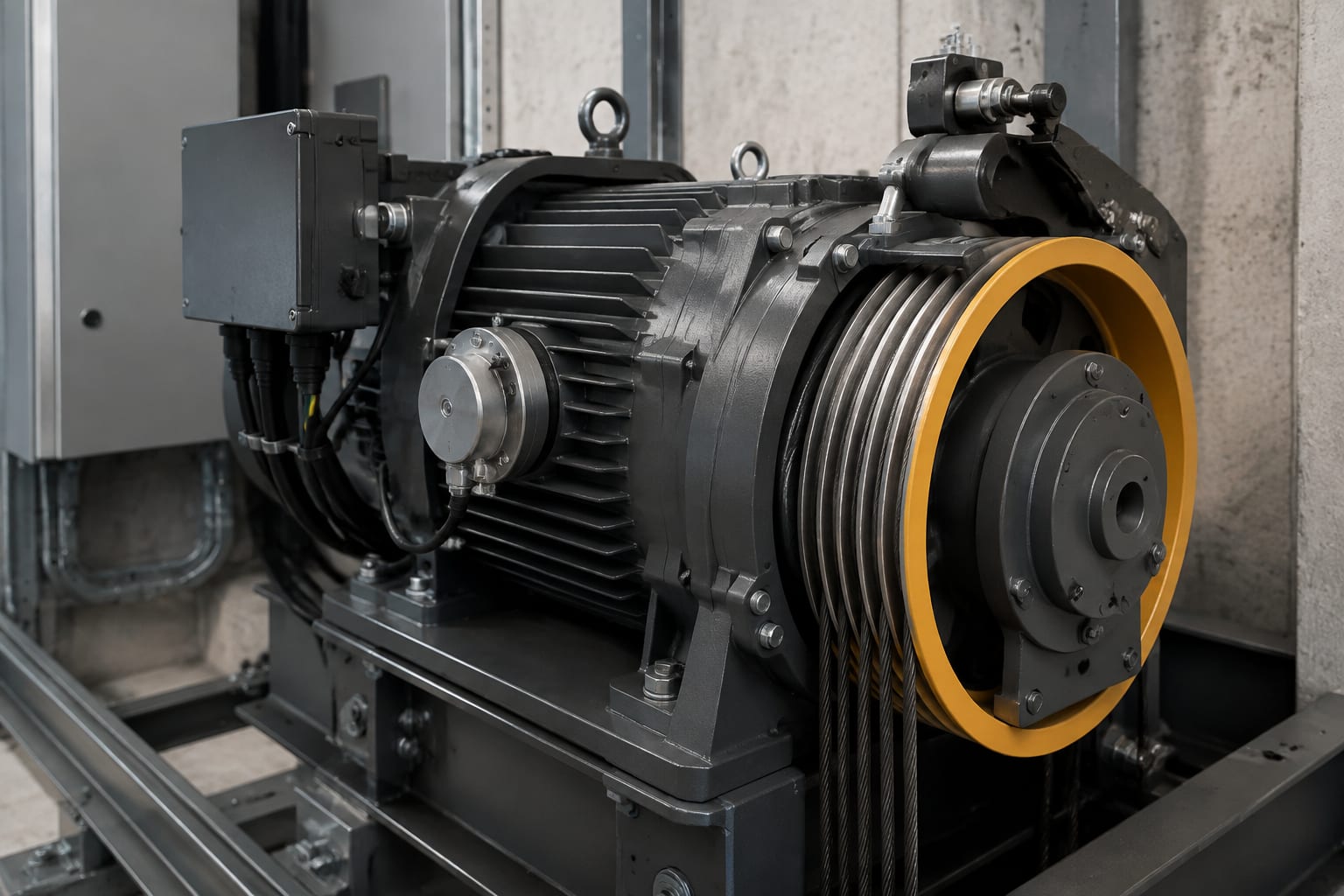 India Lift Traction Motor Replacement and Upgrade Guide