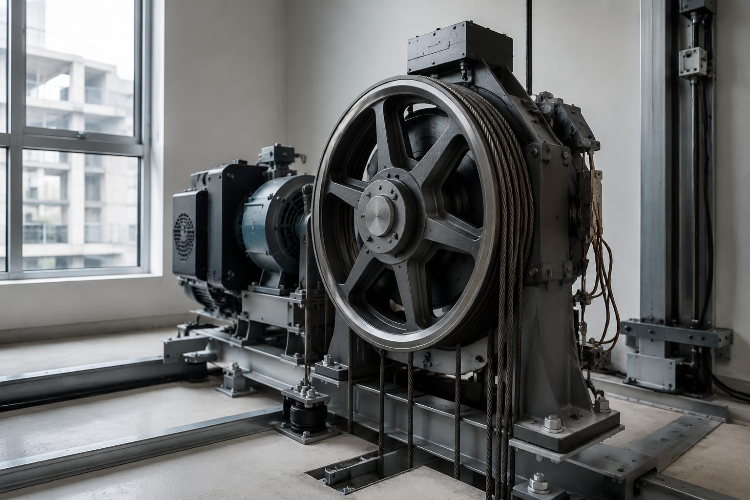 Elevator Traction Sheave Wear, Groove Checks and Sizing